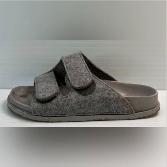 $450 Birkenstock x Toogood Women's Gray Forager Felt Slide Sandals 37 EU/6 US - Picture 3 of 8